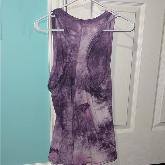 90 Degree By Reflex Purple Tie-Dye Tank Top - Picture 2 of 4